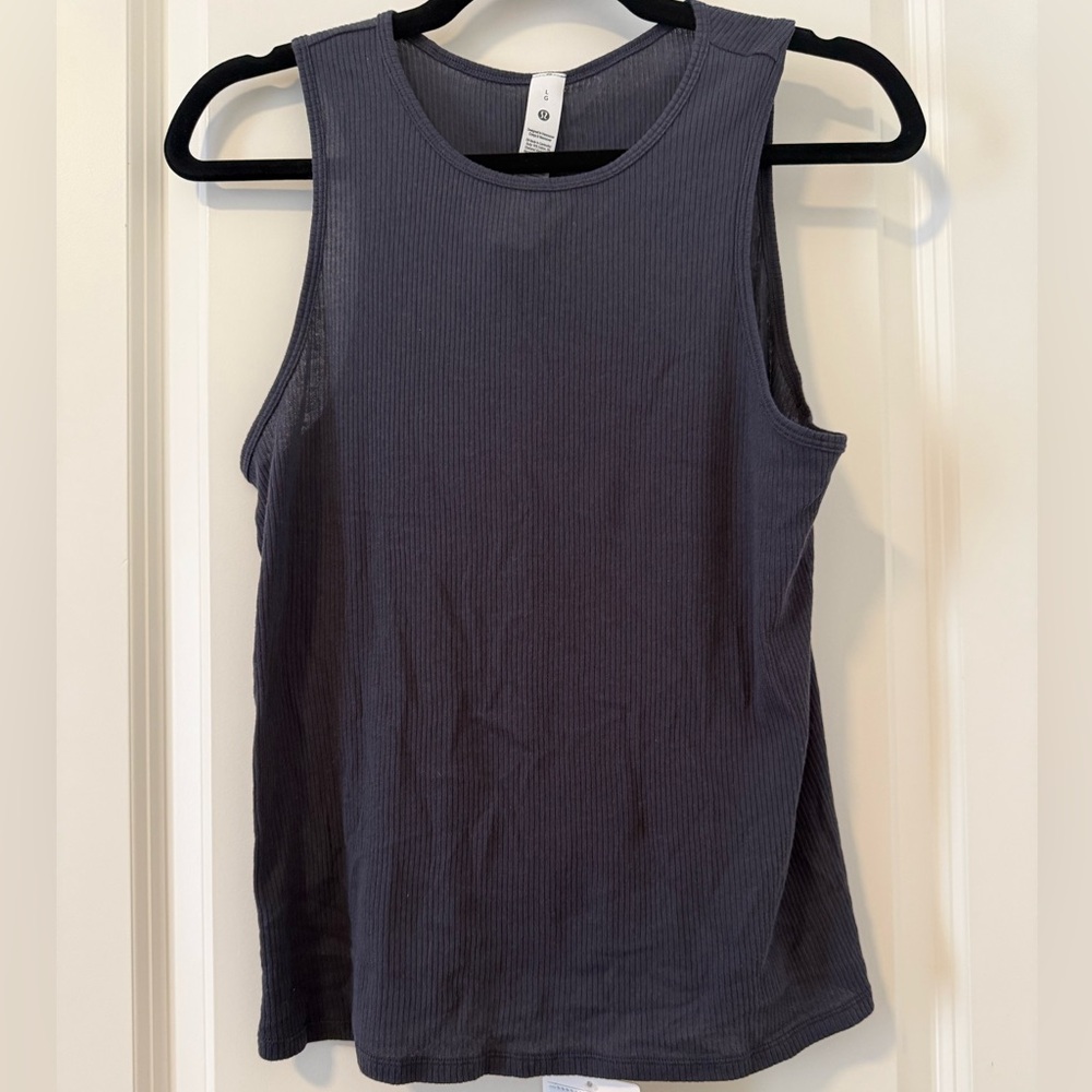 lululemon athletica Ribbed Tank Top - Charcoal